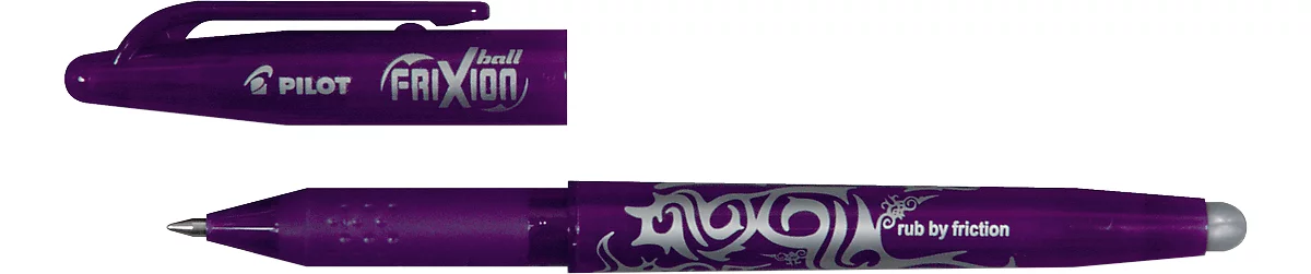 Gelschreiber PILOT FRIXION, radierbar, nachfüllbar, 12 Stück, 0,4 mm, violett