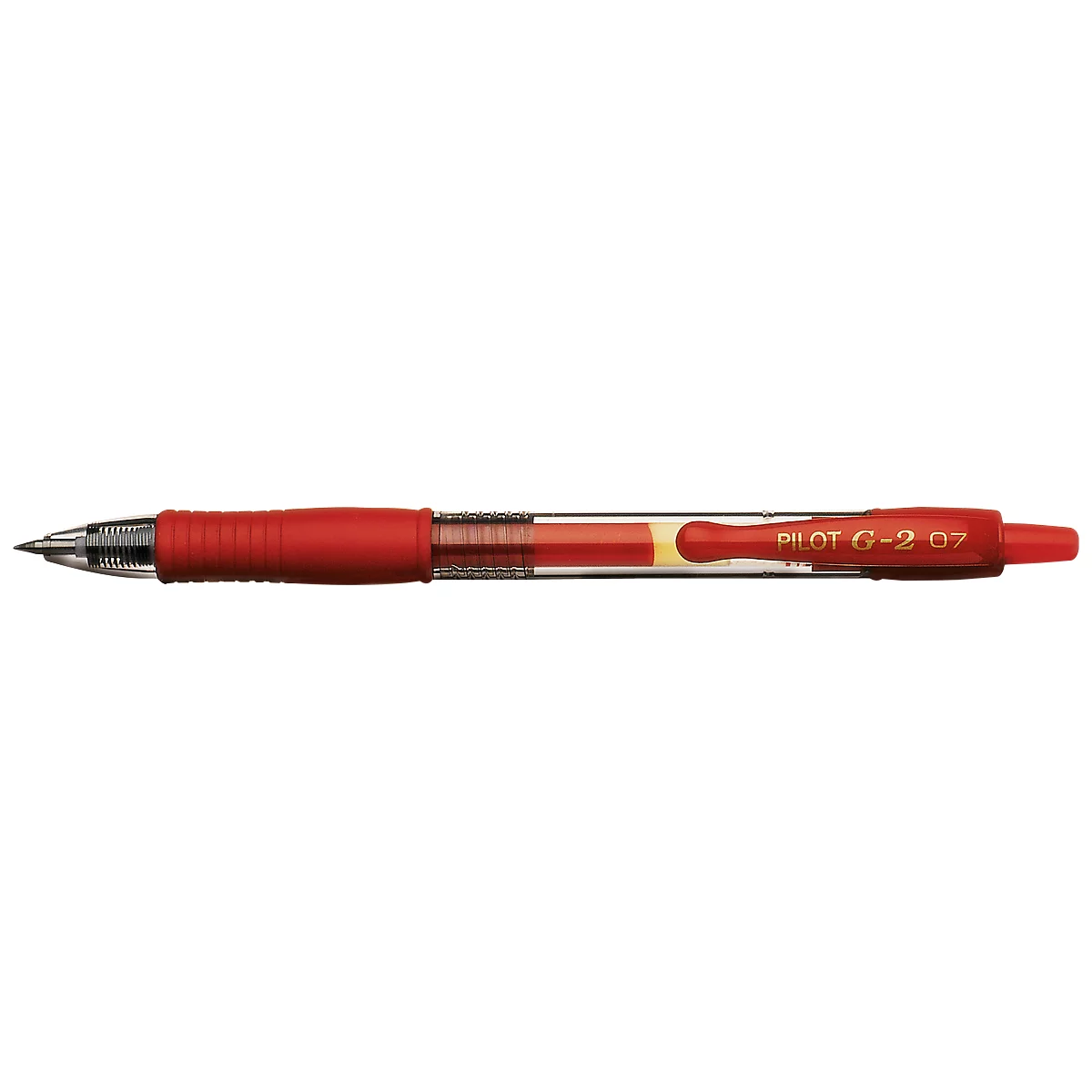Gelschreiber PILOT G2-7 0.7, nachfüllbar, 0,32 mm, rot, 12 Stück