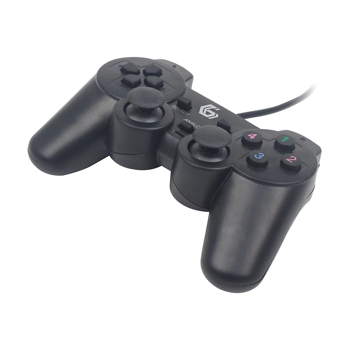 GEMBIRD JPD-UDV-01 - Game Pad - 10 Tasten - kabelgebunden - für PC