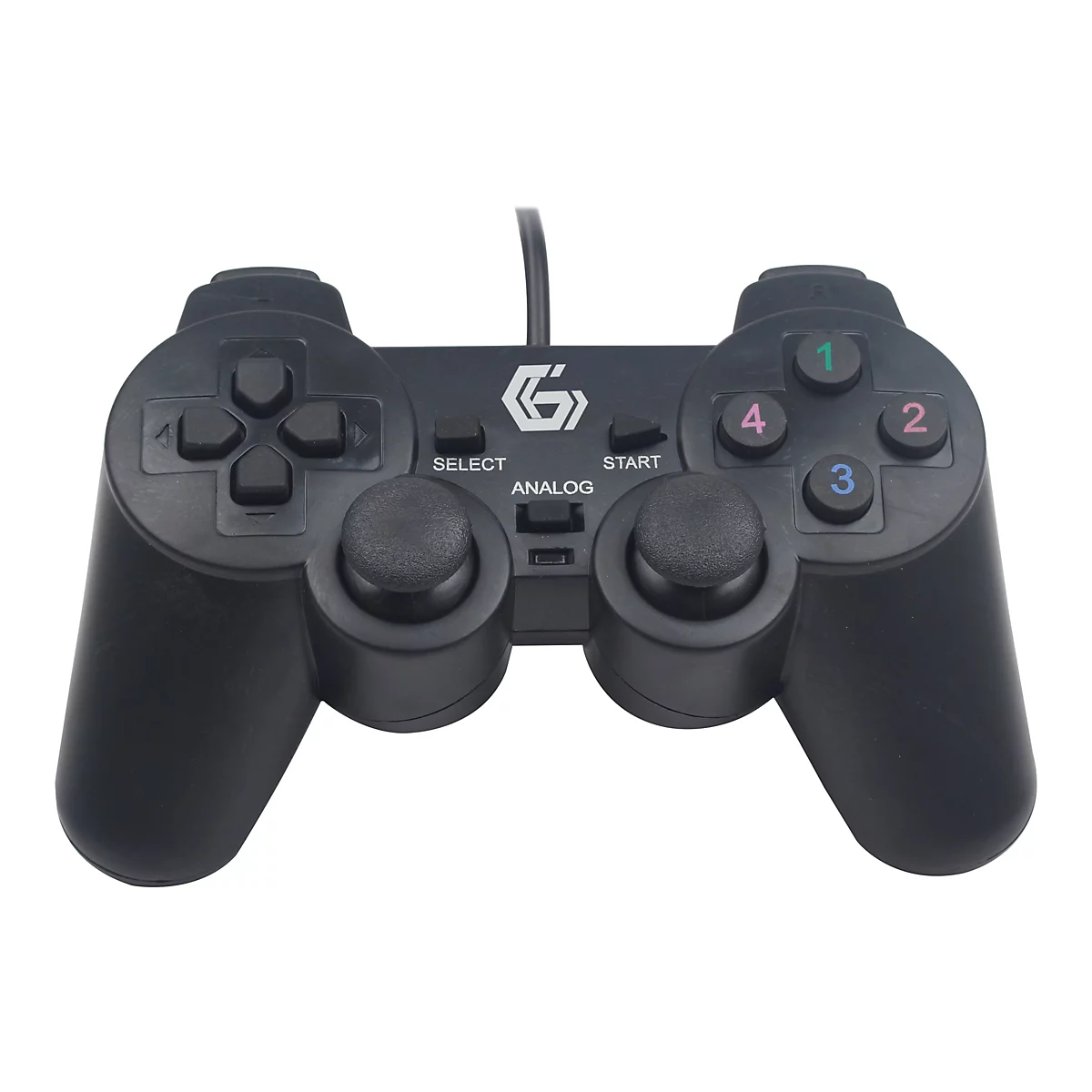 GEMBIRD JPD-UDV-01 - Game Pad - 10 Tasten - kabelgebunden - für PC