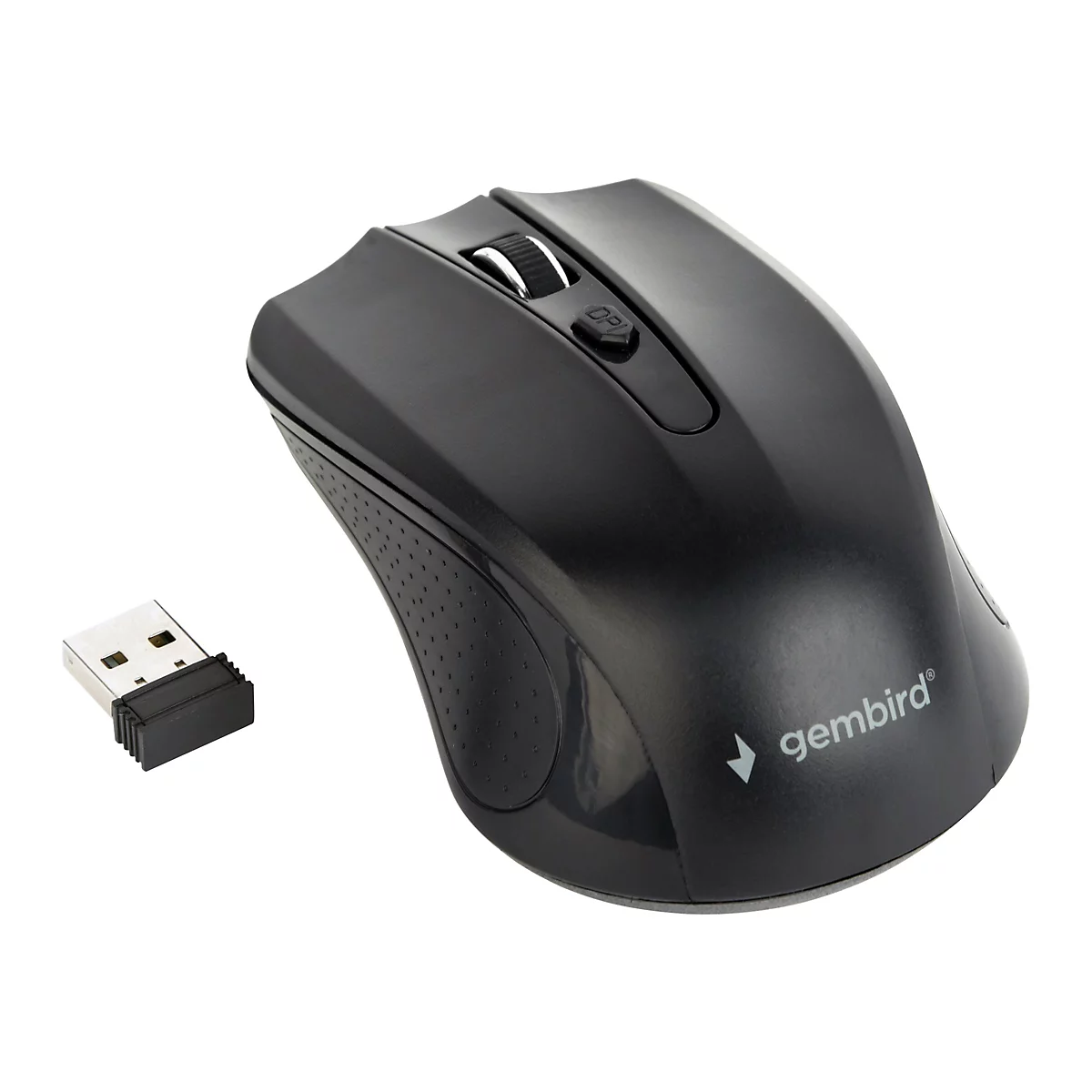 Gembird MUSW-4B-04 - Maus - 2.4 GHz - Schwarz