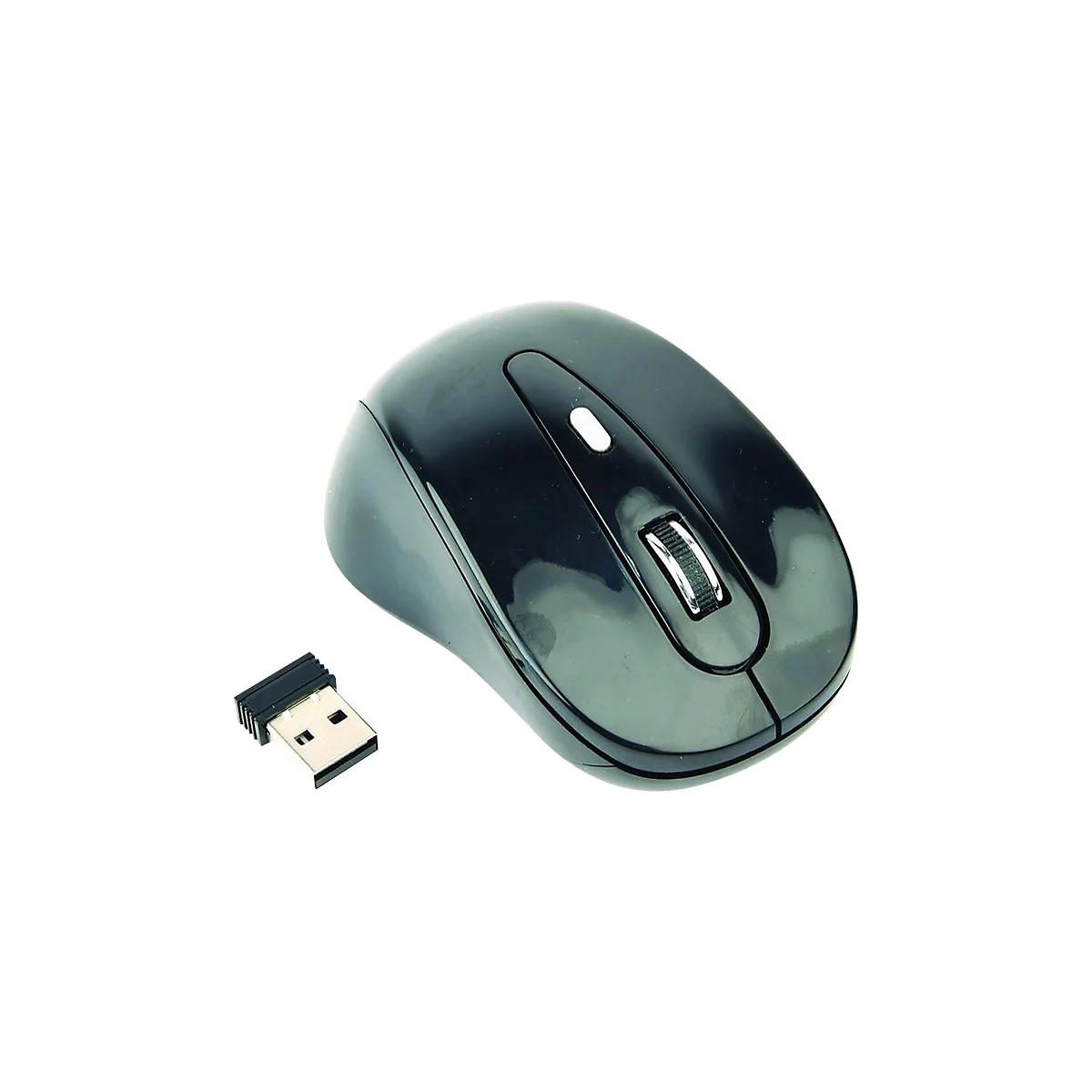 Gembird MUSW-6B-01 - Maus - 2.4 GHz - Schwarz