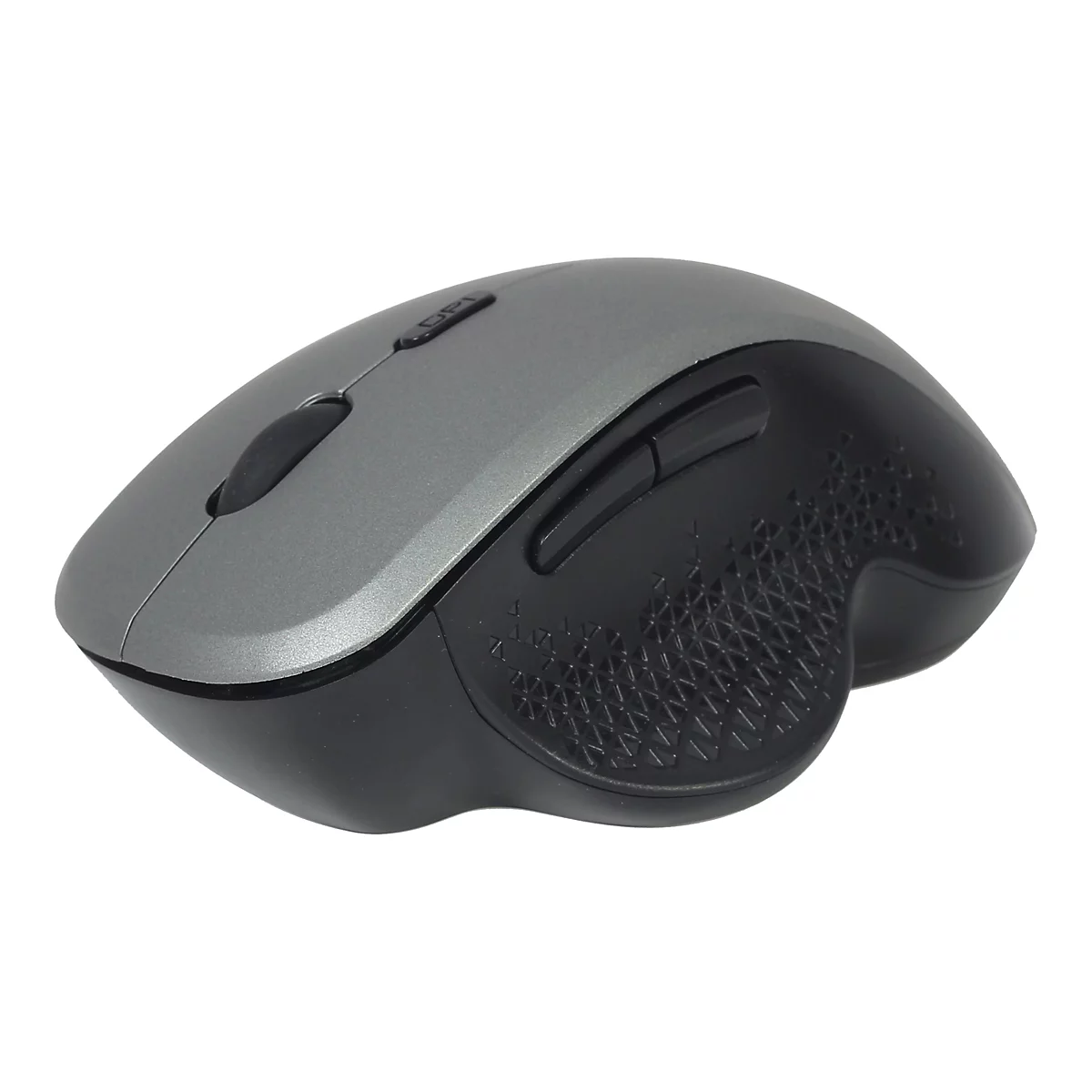 Gembird MUSW-6B-02-BG - Maus - ergonomisch - optisch - 6 Tasten - kabellos