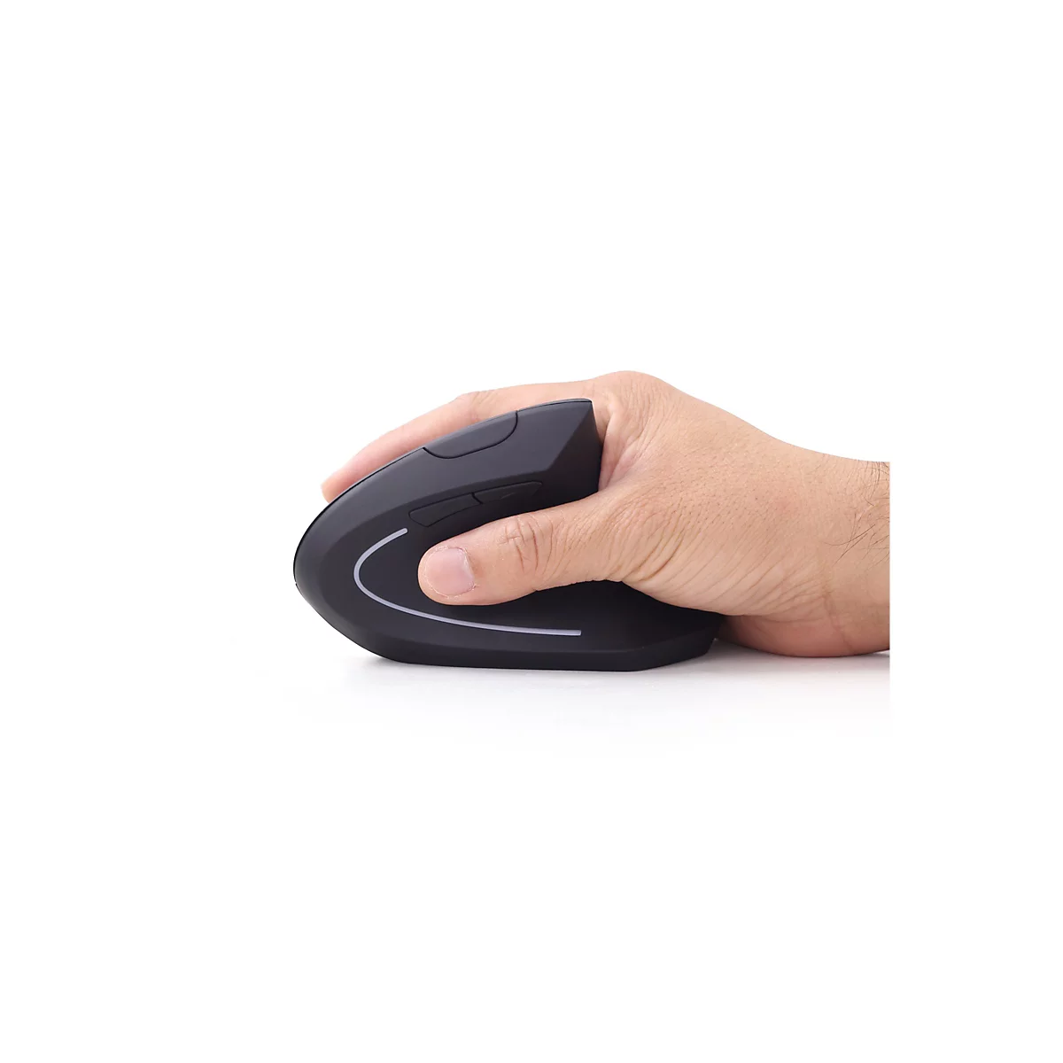Gembird MUSW-ERGO-01 - vertikale Maus - 2.4 GHz - Schwarz