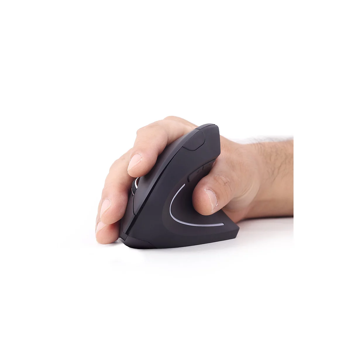 Gembird MUSW-ERGO-01 - vertikale Maus - 2.4 GHz - Schwarz