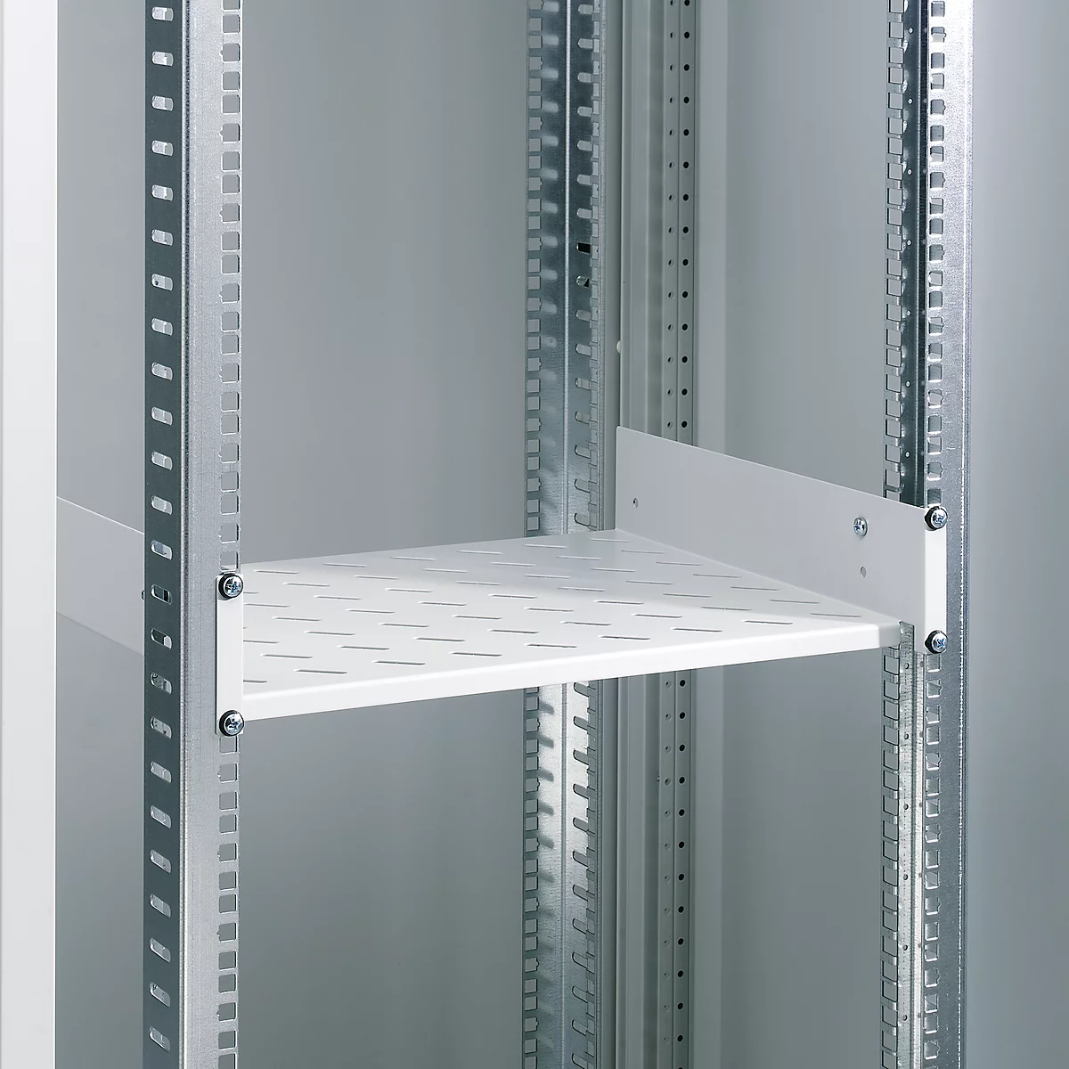 Geräteboden, für Server-Schrank, fest, 2 HE x 400 mm (19")