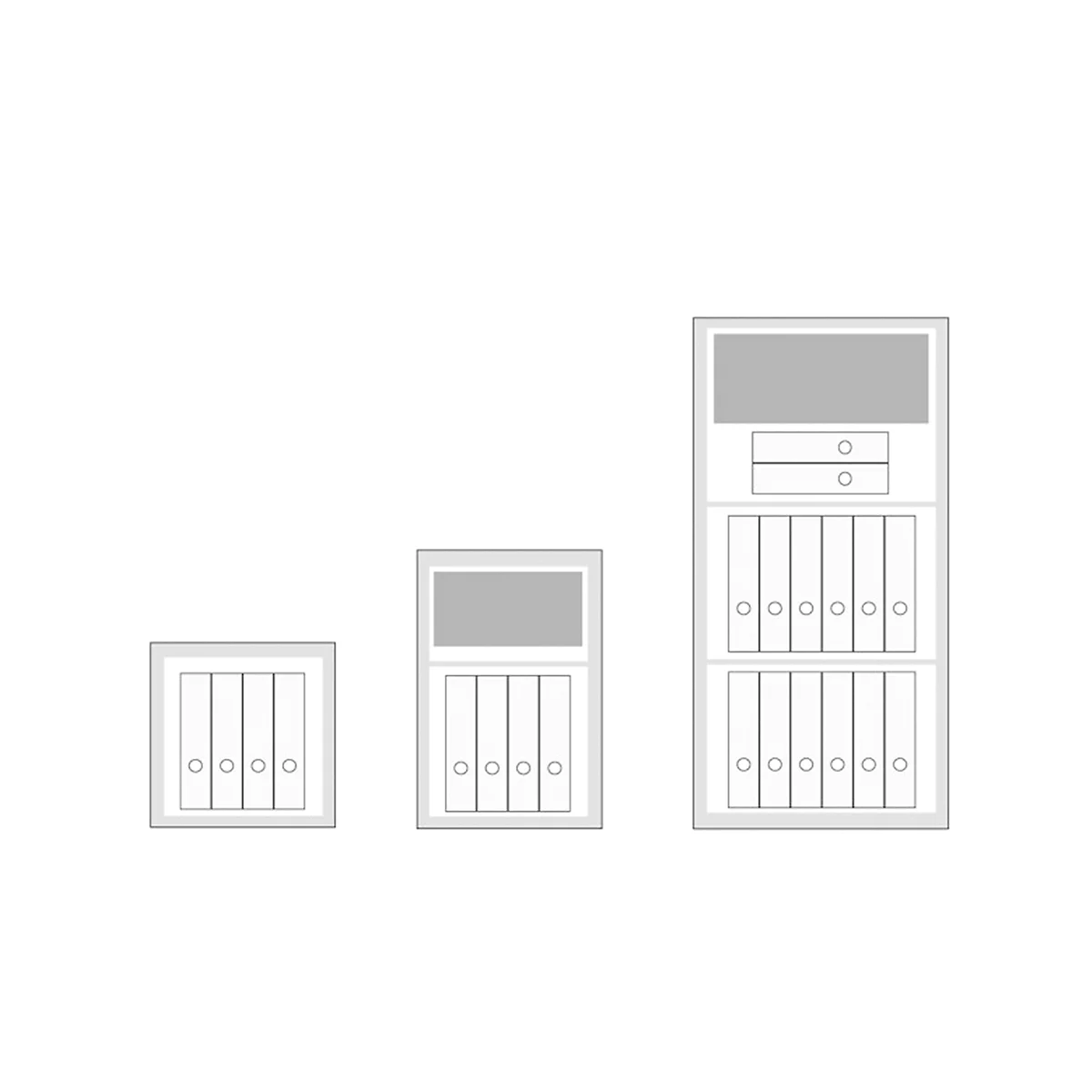 Geschäftstresor Rottner Monaco 120, Doppelbartschloss, B 600 x T 500 x H 1200 mm, Stahl, schwarz
