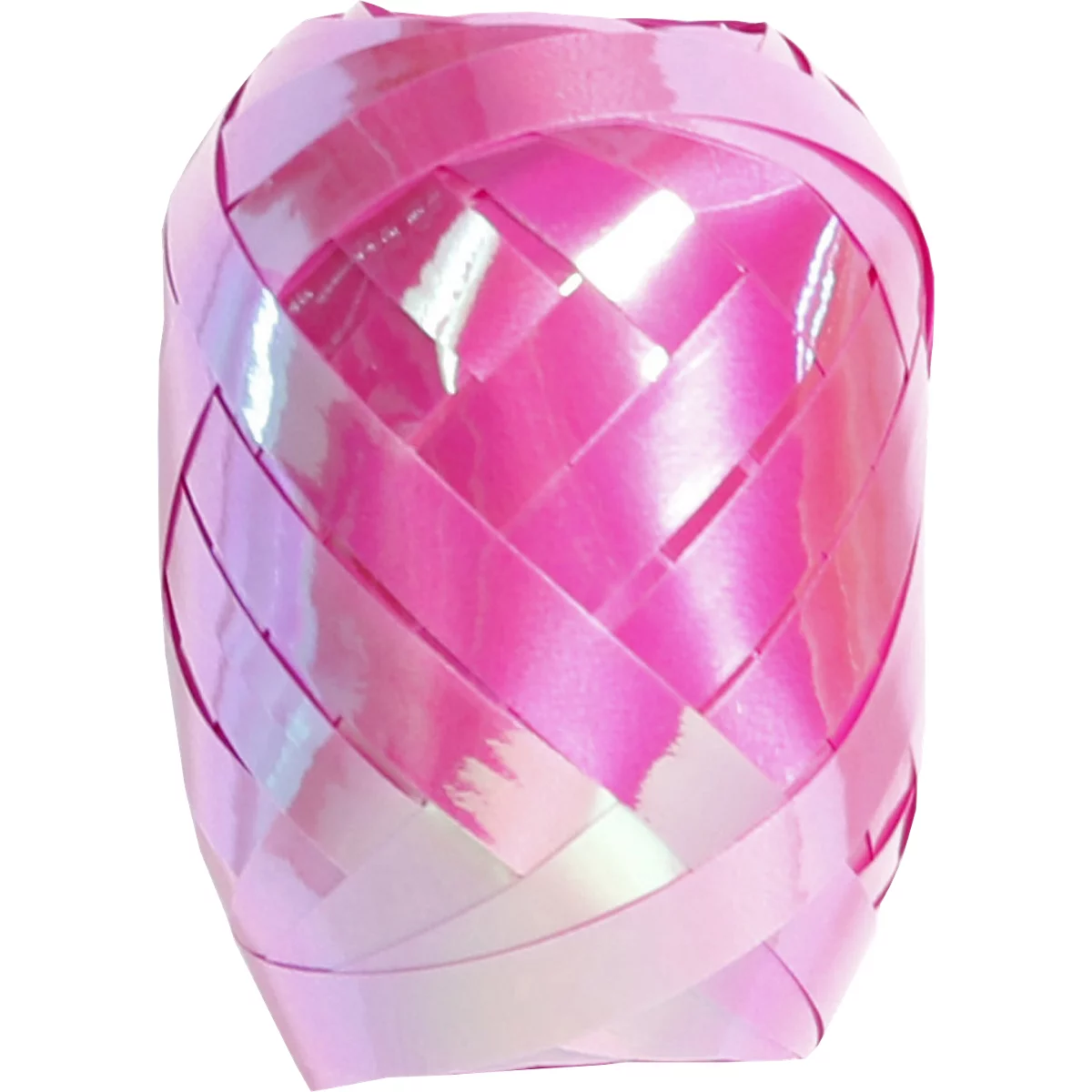Geschenkbänder Clairefontaine Einhorn, 24 Stk., 10m x 7mm, irisierend, perlmutt, farblich sortiert