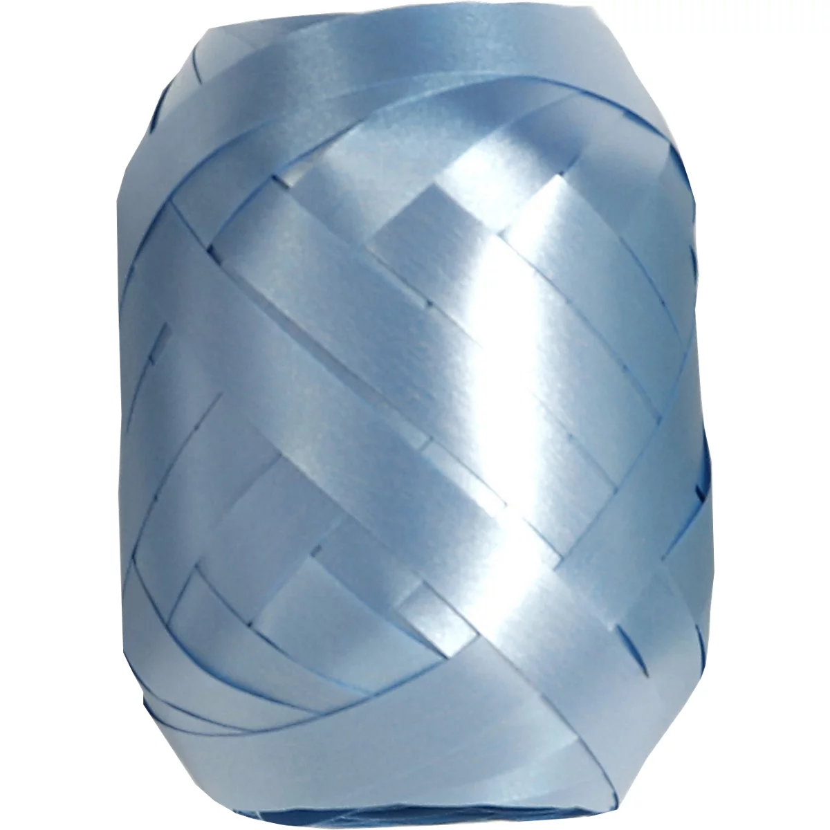Geschenkbänder Clairefontaine Ringelband, 24 Stk., 10m x 7mm, perlmutt, farblich sortiert