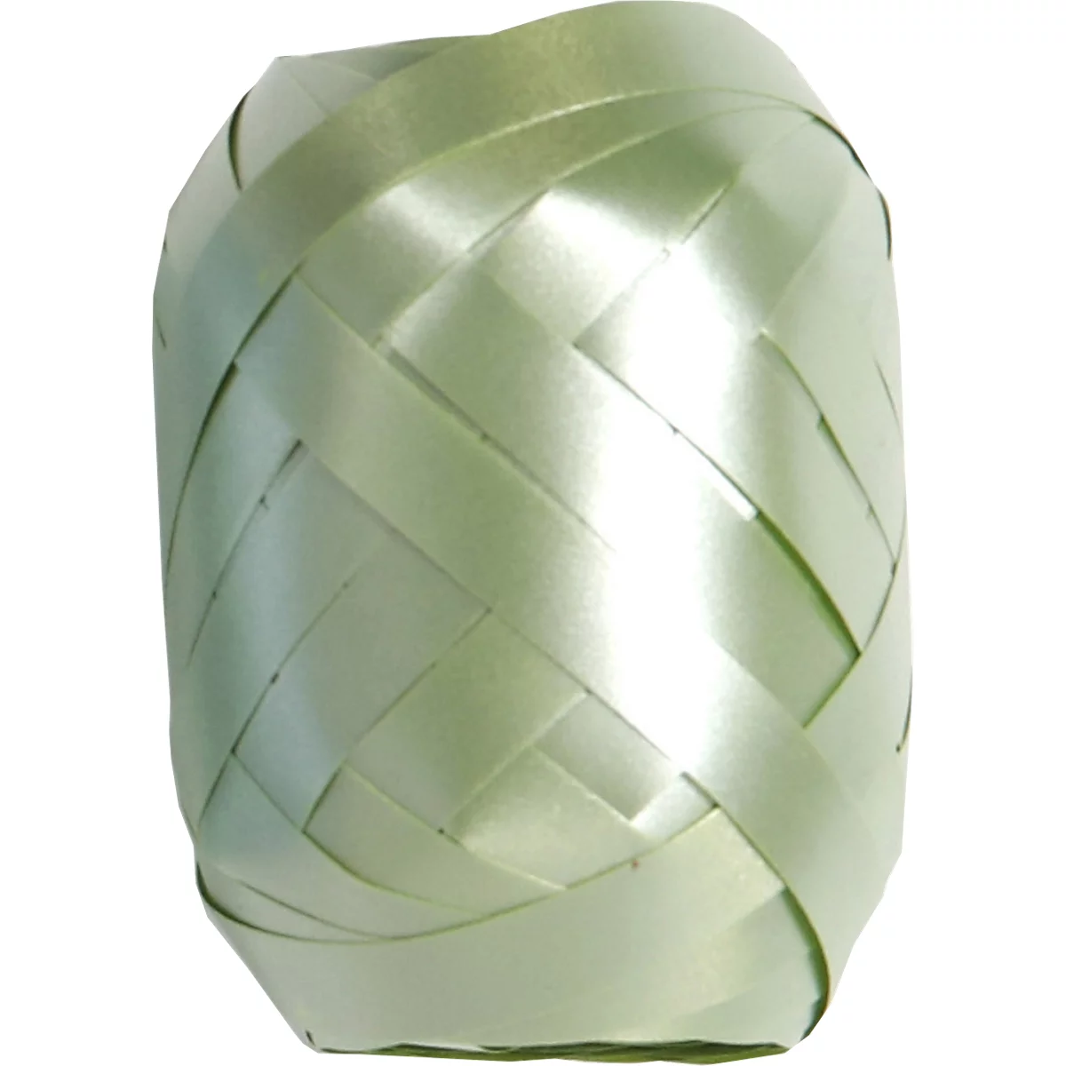 Geschenkbänder Clairefontaine Ringelband, 24 Stk., 10m x 7mm, perlmutt, farblich sortiert