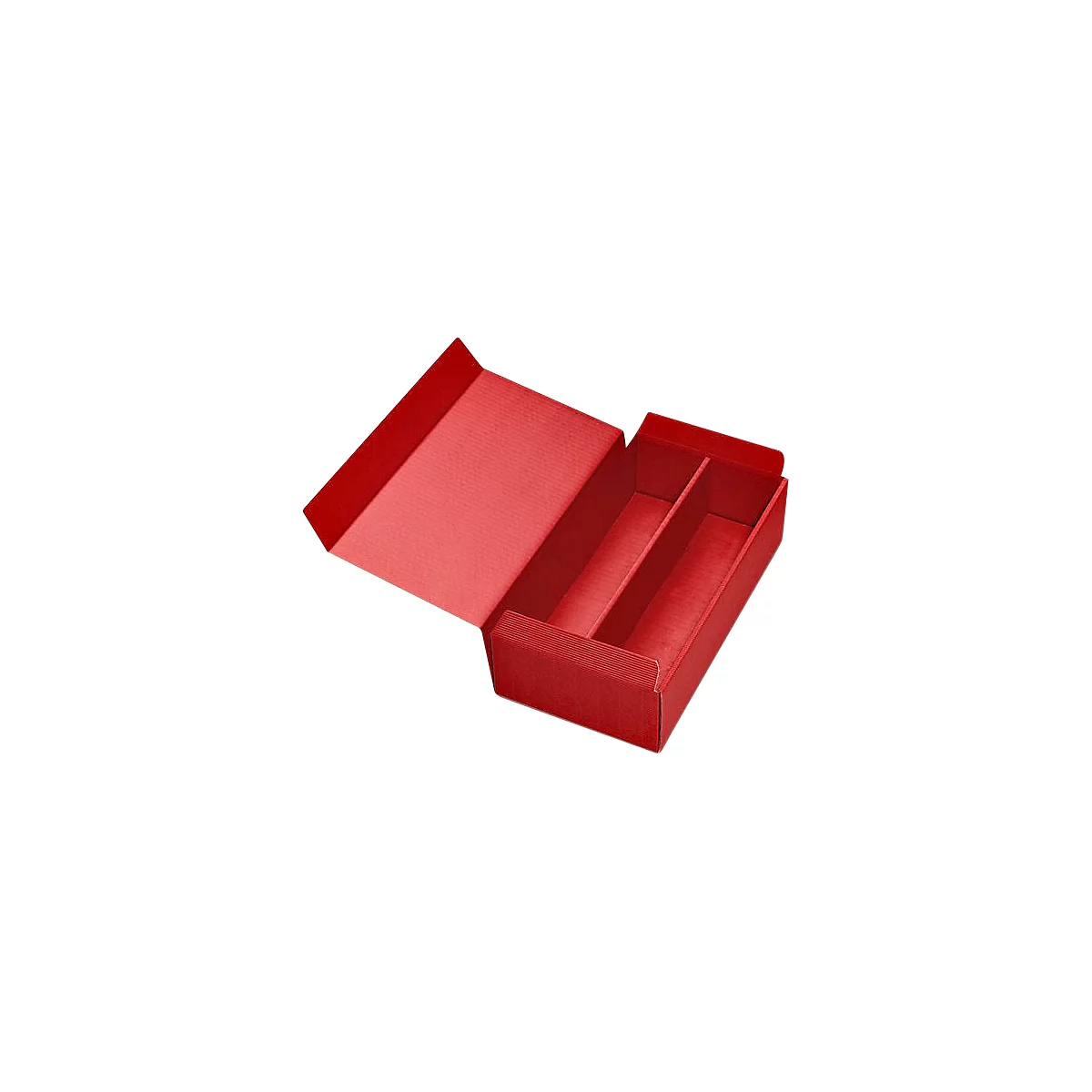 Geschenkdoos om wijn te verzenden, 2 stuks, rood, 25 stuks
