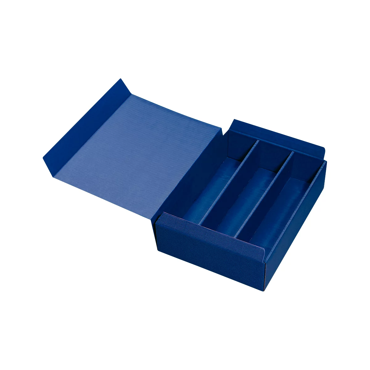 Geschenkdoos om wijn te verzenden, 3 stuks, azuurblauw, 25 stuks