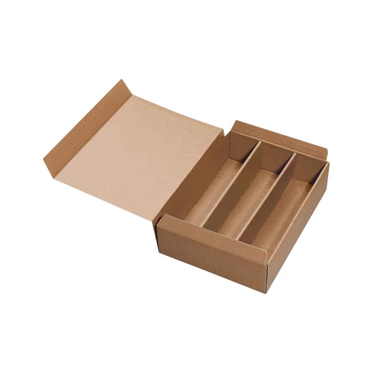 Geschenkdoos om wijn te verzenden, 3 stuks, naturel, 25 stuks