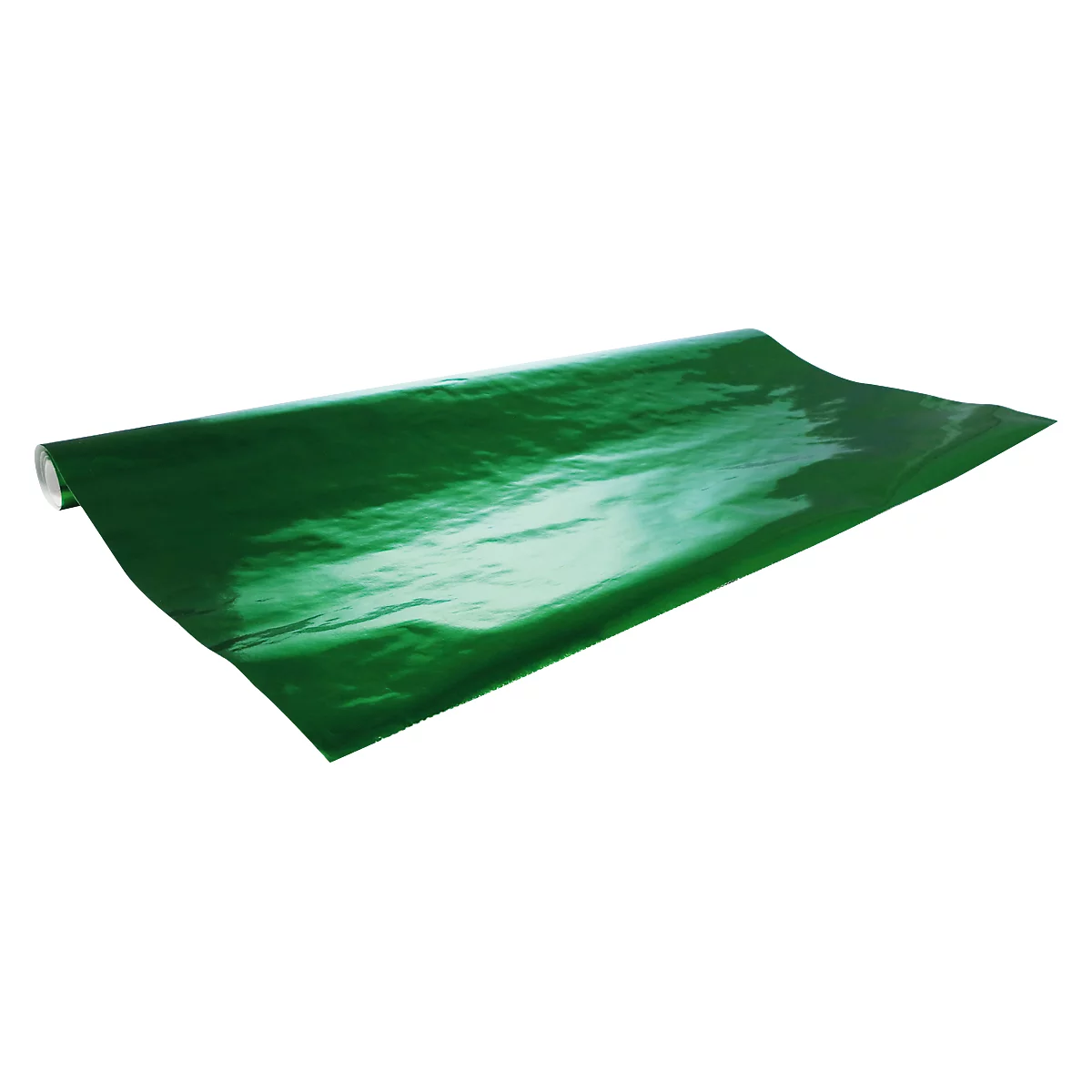 Geschenkpapier CLAIREFONTAINE Alu-Papierrolle, 10 Rollen, 200 x 70 cm, metallic, 80g/m², grün