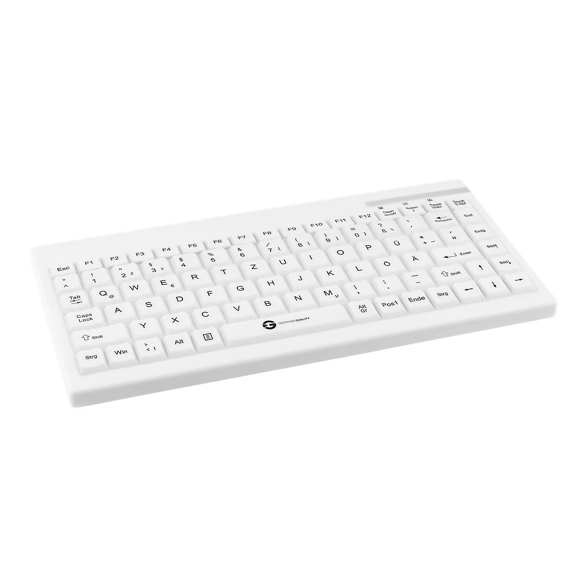 GETT TKG-088-GCQ-IP68-KGEH-WHITE-USB-DE - Medical Grade - Tastatur - waschbar - USB - Deutsch
