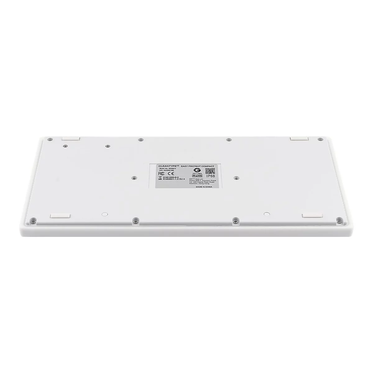 GETT TKG-088-GCQ-IP68-KGEH-WHITE-USB-DE - Medical Grade - Tastatur - waschbar - USB - Deutsch
