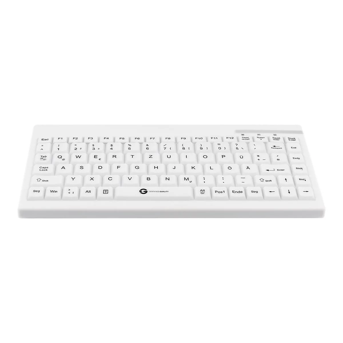 GETT TKG-088-GCQ-IP68-KGEH-WHITE-USB-DE - Medical Grade - Tastatur - waschbar - USB - Deutsch