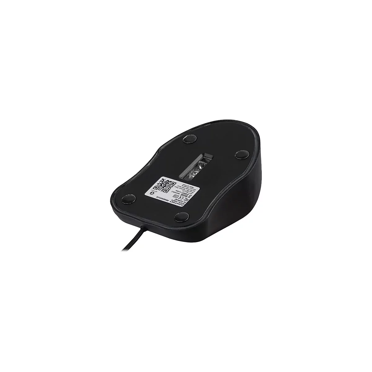 GETT TKH-MOUSE-GCQ-PR-IP68-BLACK-USB - Maus - rechts- und linkshändig - optisch - 5 Tasten - kabelgebunden