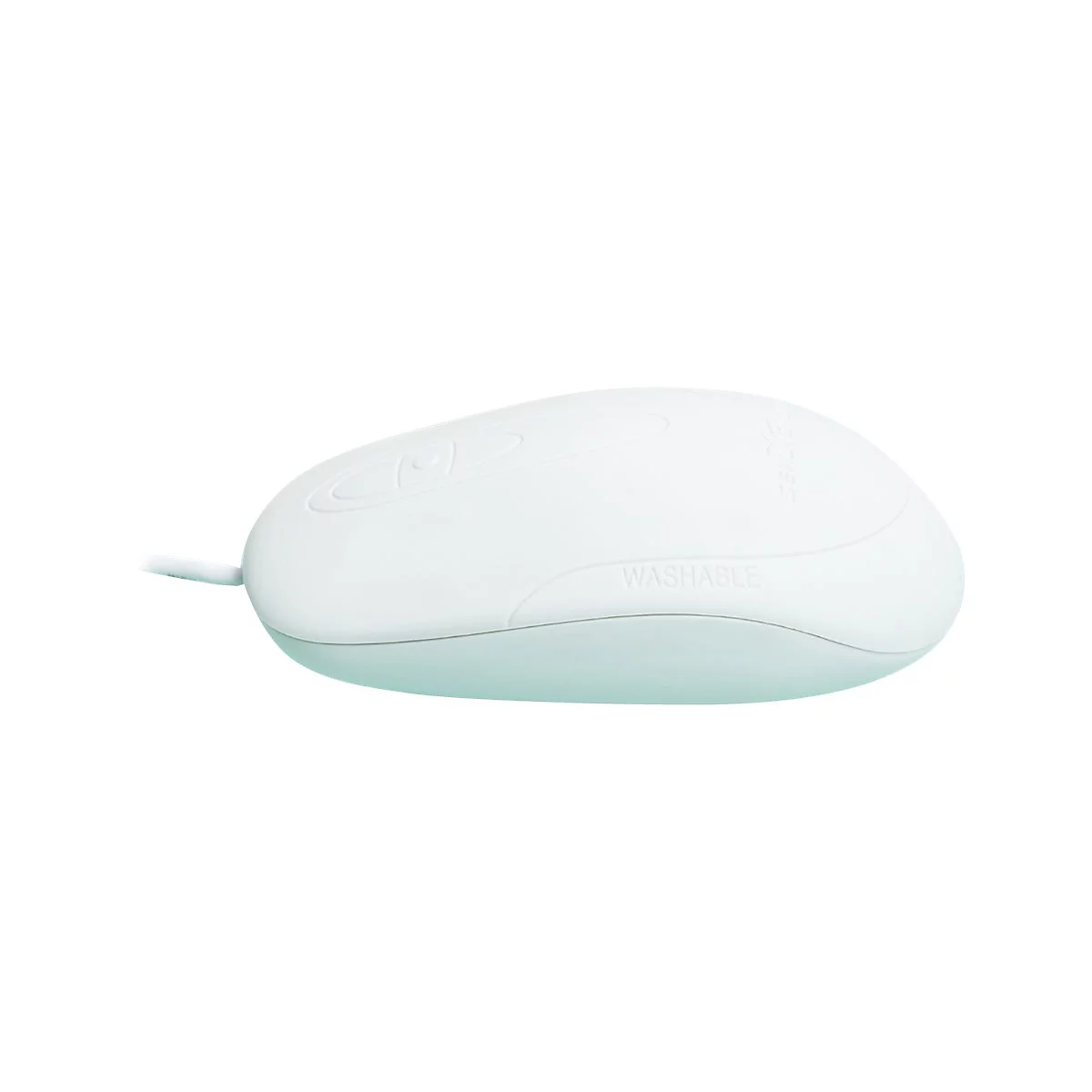 GETT TKH-MOUSE-IP68-SCROLL-WHITE-USB - Maus - optisch - 3 Tasten - kabelgebunden - USB