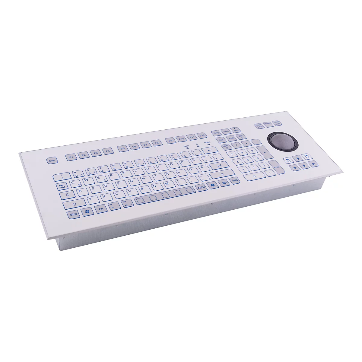 GETT TKS-105c-TB50oF80-MODUL - Tastatur - mit Trackball - USB - Deutsch