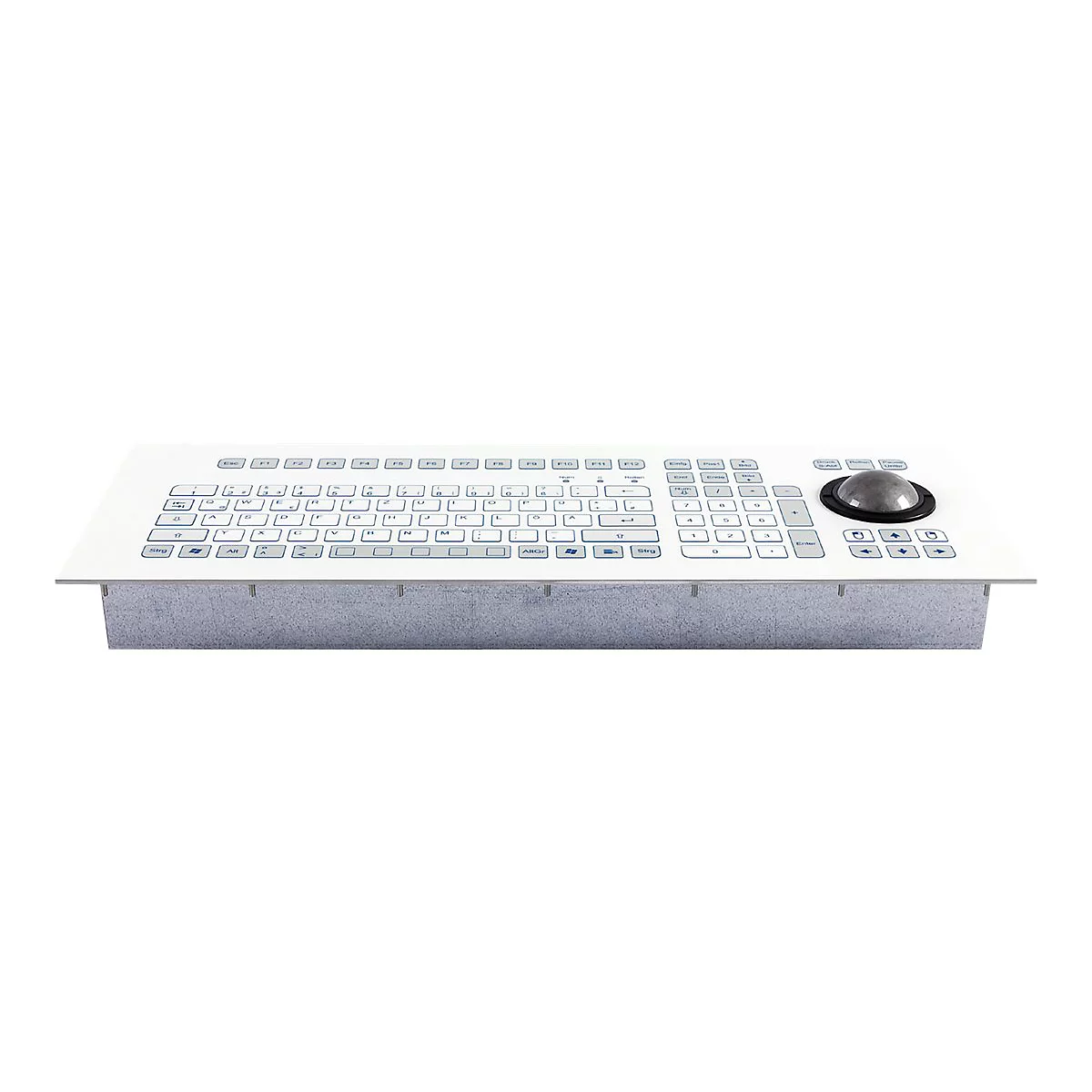 GETT TKS-105c-TB50oF80-MODUL - Tastatur - mit Trackball - USB - Deutsch