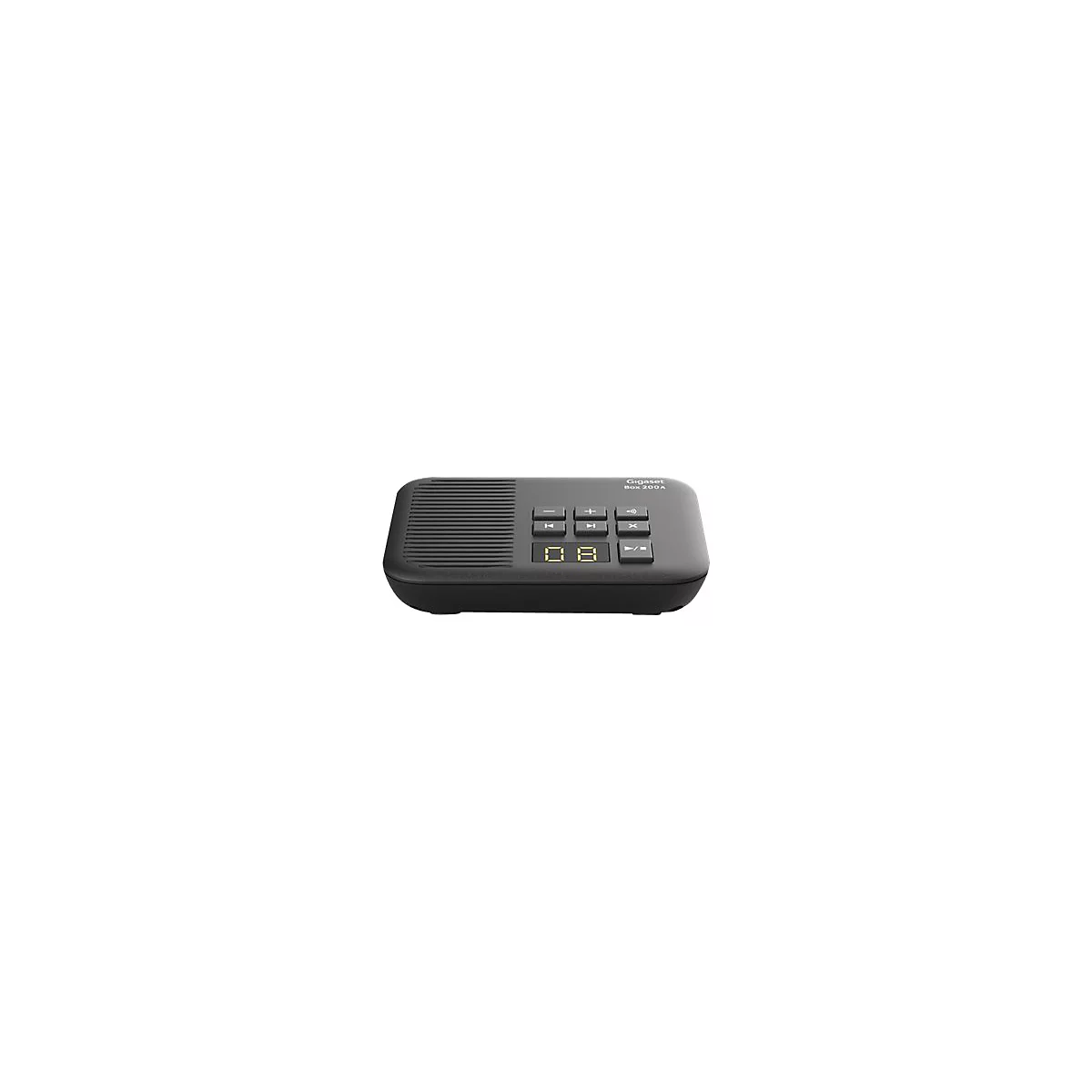 Gigaset Box 200A - Mobiltelefonbasisstation - Anrufbeantworter - ECO DECTGAP - Schwarz