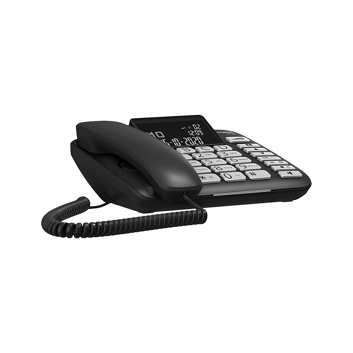 Gigaset DL780 Plus - Mit Schnur/schnurlos - ECO DECTGAP - Schwarz