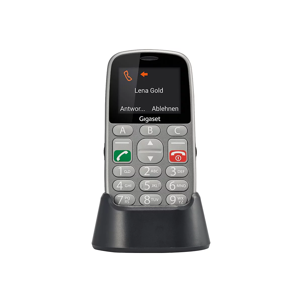 Gigaset GL390 - Feature Phone - Dual-SIM - RAM 32 MB / Interner Speicher 32 MB - microSD slot - 220 x 176 Pixel