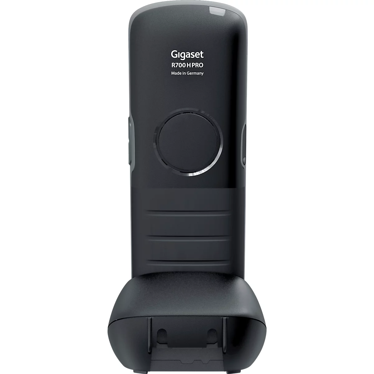 Gigaset-Pro Mobilteil R700H PRO, 2,4' Farbdisplay, schnurlos, bis 13 h Gesprächszeit, Blueetooth, Taschenlampe, schwarz