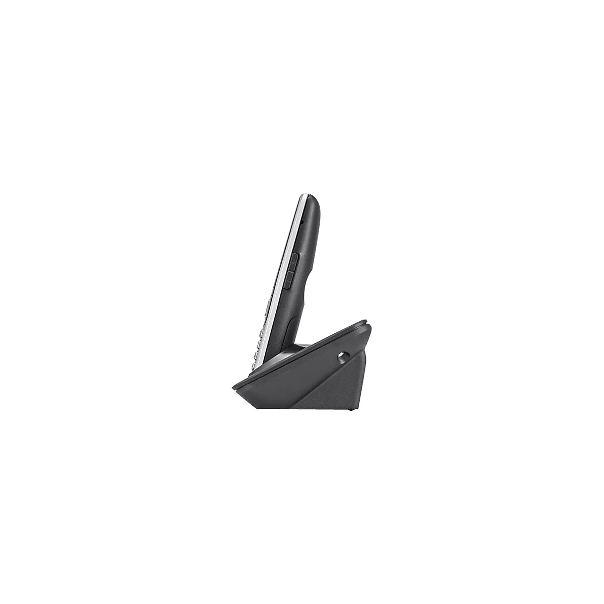 Gigaset S850 - Schnurlostelefon - mit Bluetooth-Schnittstelle mit Rufnummernanzeige - DECT - Schwarz, Platin