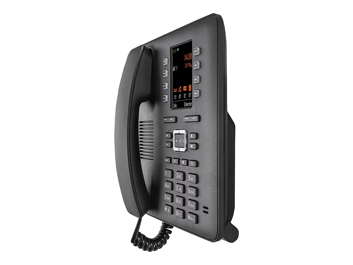 Gigaset T480HX - Schnurloses Erweiterungstelefon - mit Bluetooth-Schnittstelle mit Rufnummernanzeige - ECO DECT\GAP\CAT-iq - Schwarz