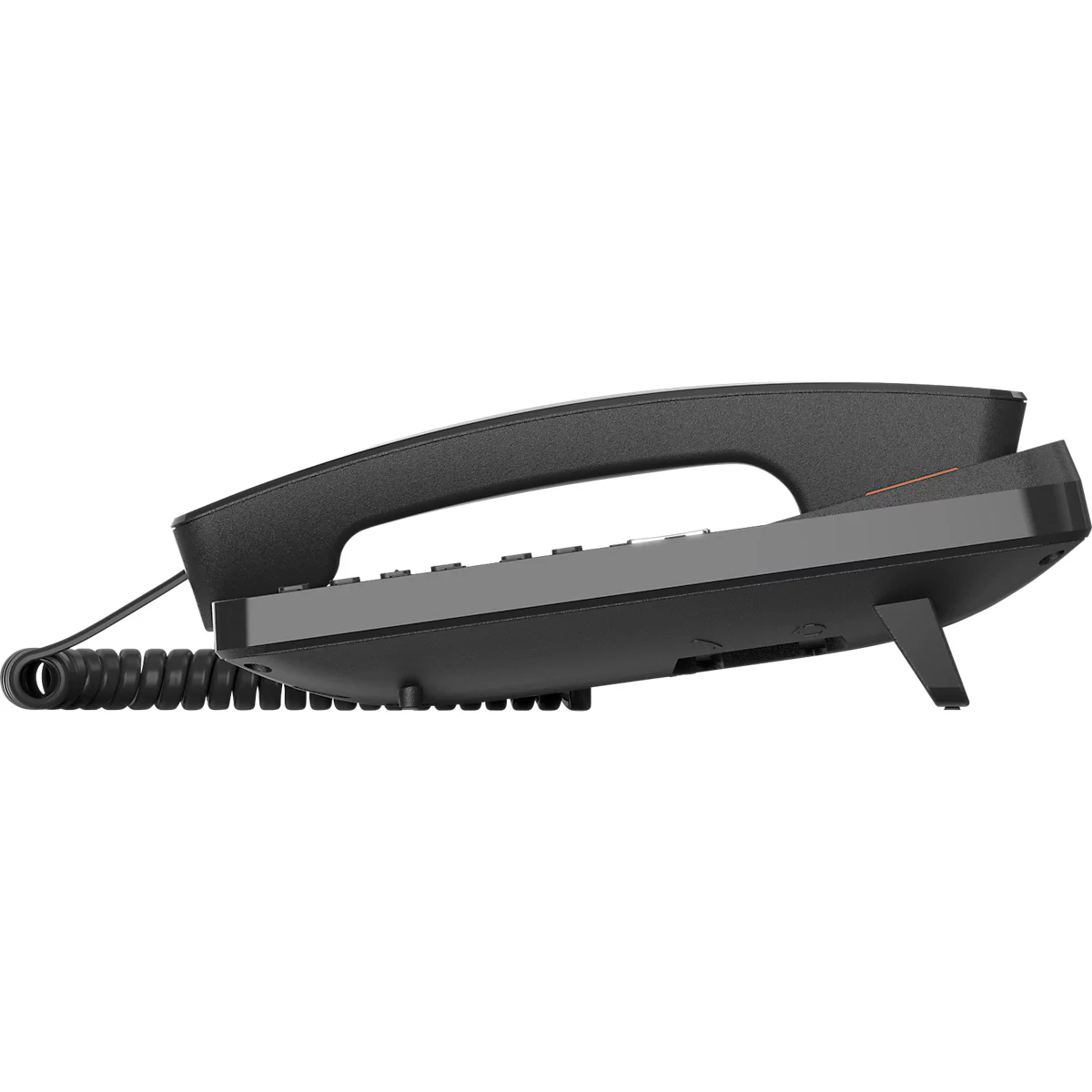 Gigaset Wand- und Tischtelefon DESK 800A, Anrufbeantworter, LCD-Anzeige, schwarz