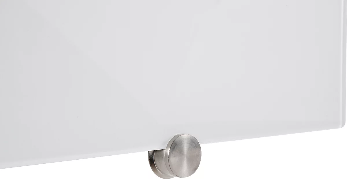 Glasboard Legamaster Colour 7-104563, magnethaftend, B 1000 x H 1500 mm, weiß
