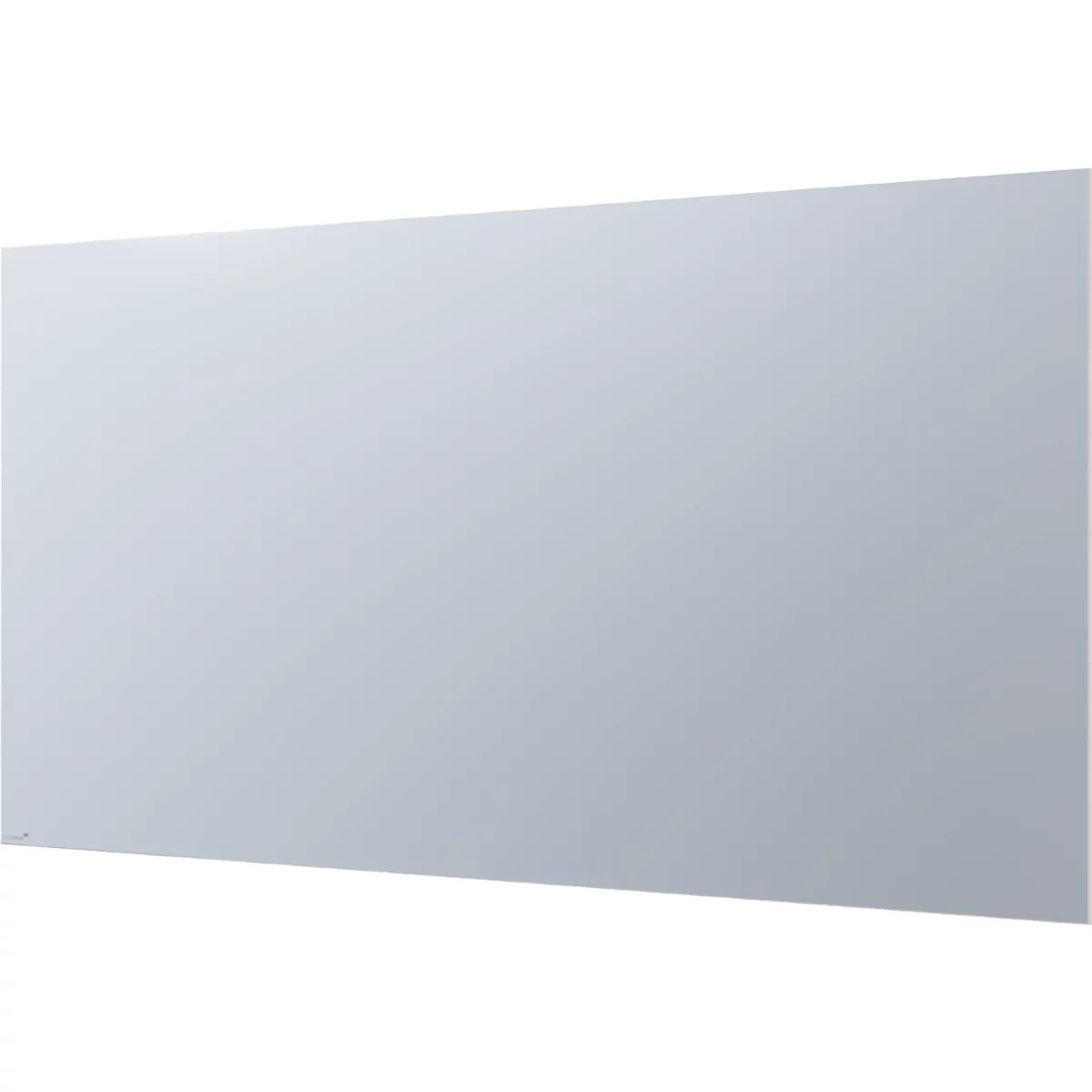 Glasboard Legamaster, mit 2 Magneten & 1 Glasboard Marker, B 2000 x T 4,4 x H 1000 mm, gehärtetes Sicherheitsglas, matt, chilly lake