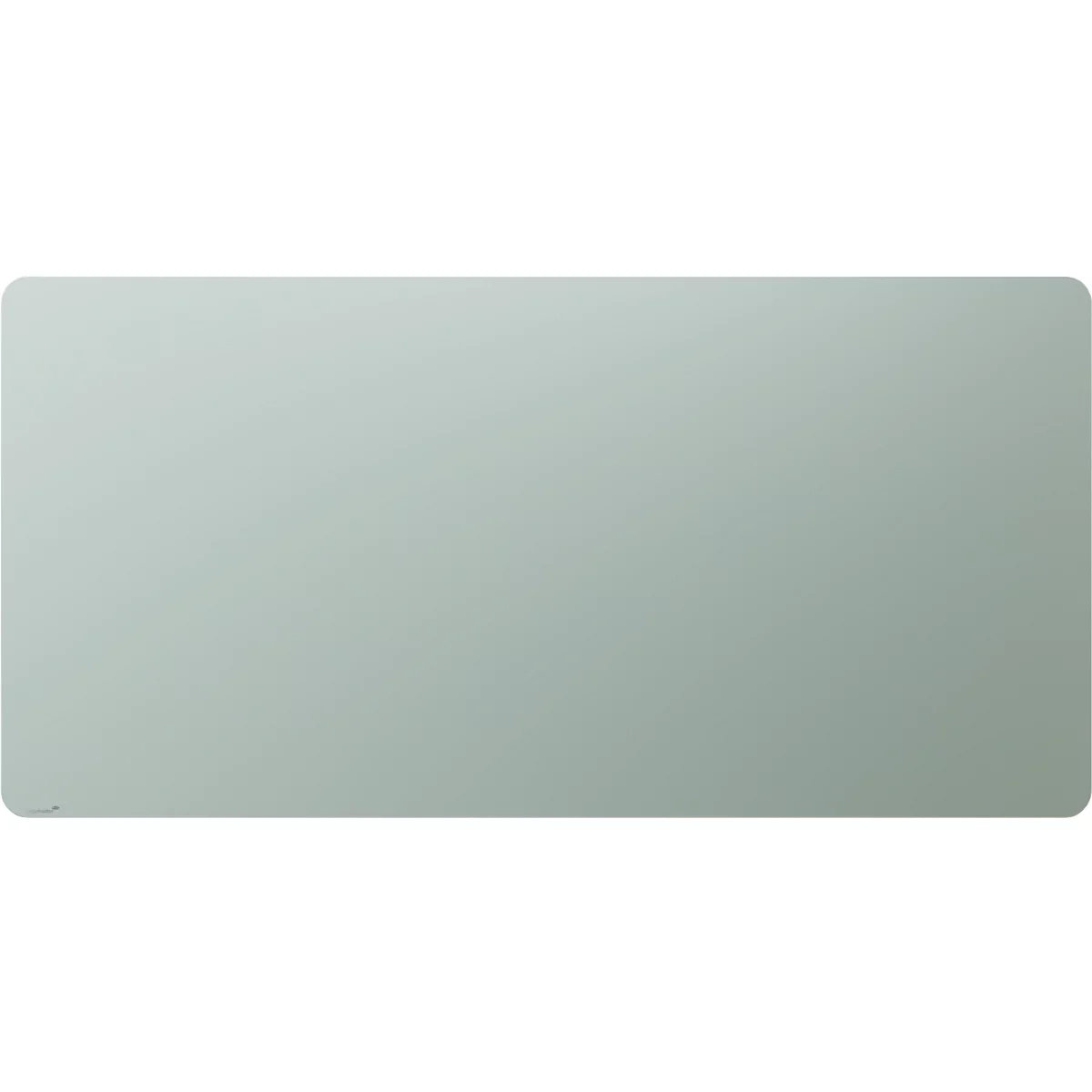 Glasboard Legamaster RC, mit 2 Magneten & 1 Glasboard Marker, B 1000 x T 4,4 x H 2000 mm, gehärtetes Sicherheitsglas, matt, sage green