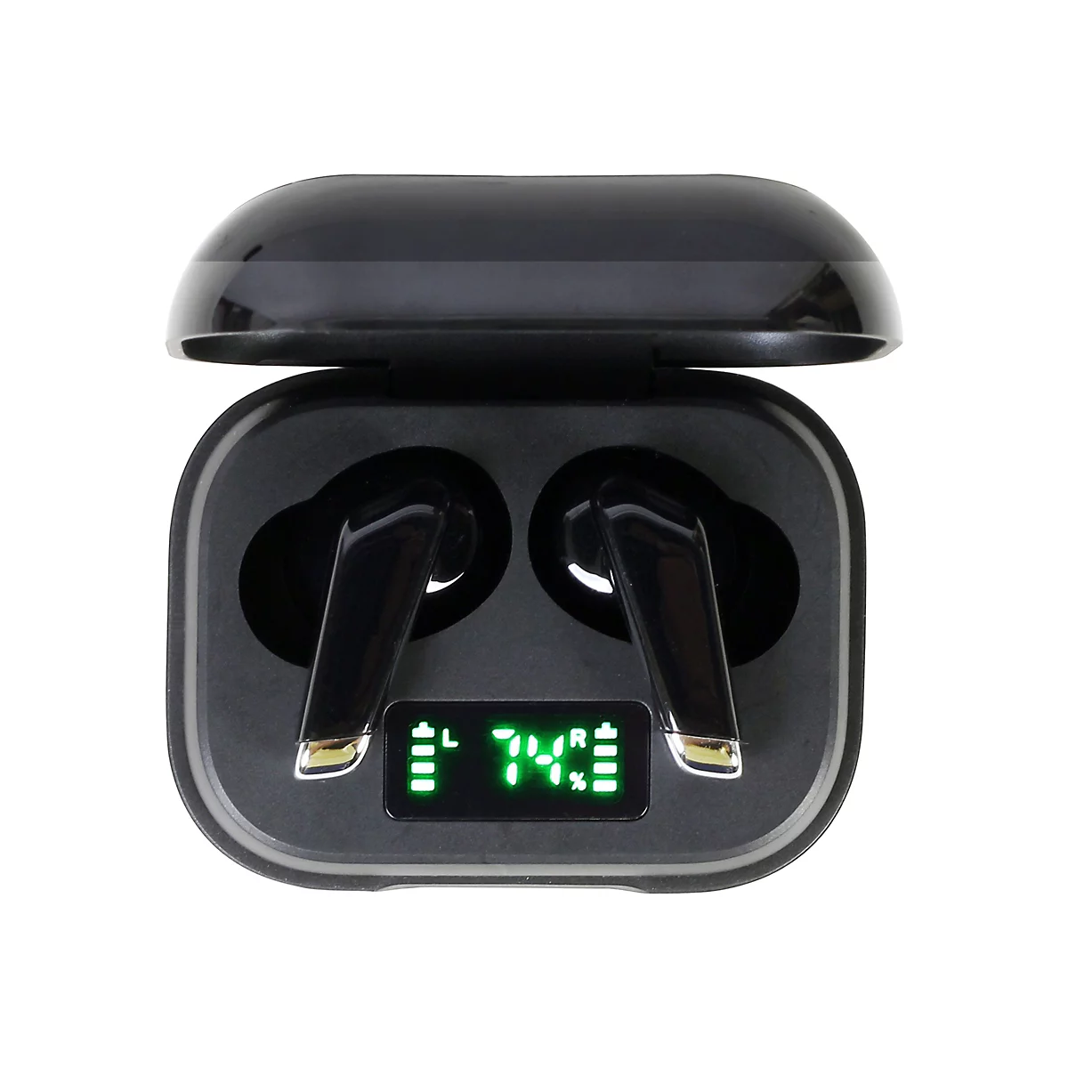 GMB Audio FitEar-X300 - True Wireless-Kopfhörer mit Mikrofon - im Ohr - Bluetooth - Schwarz