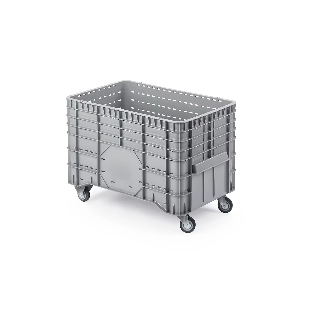 Grand conteneur gerbable de transport, mobile, 300 L