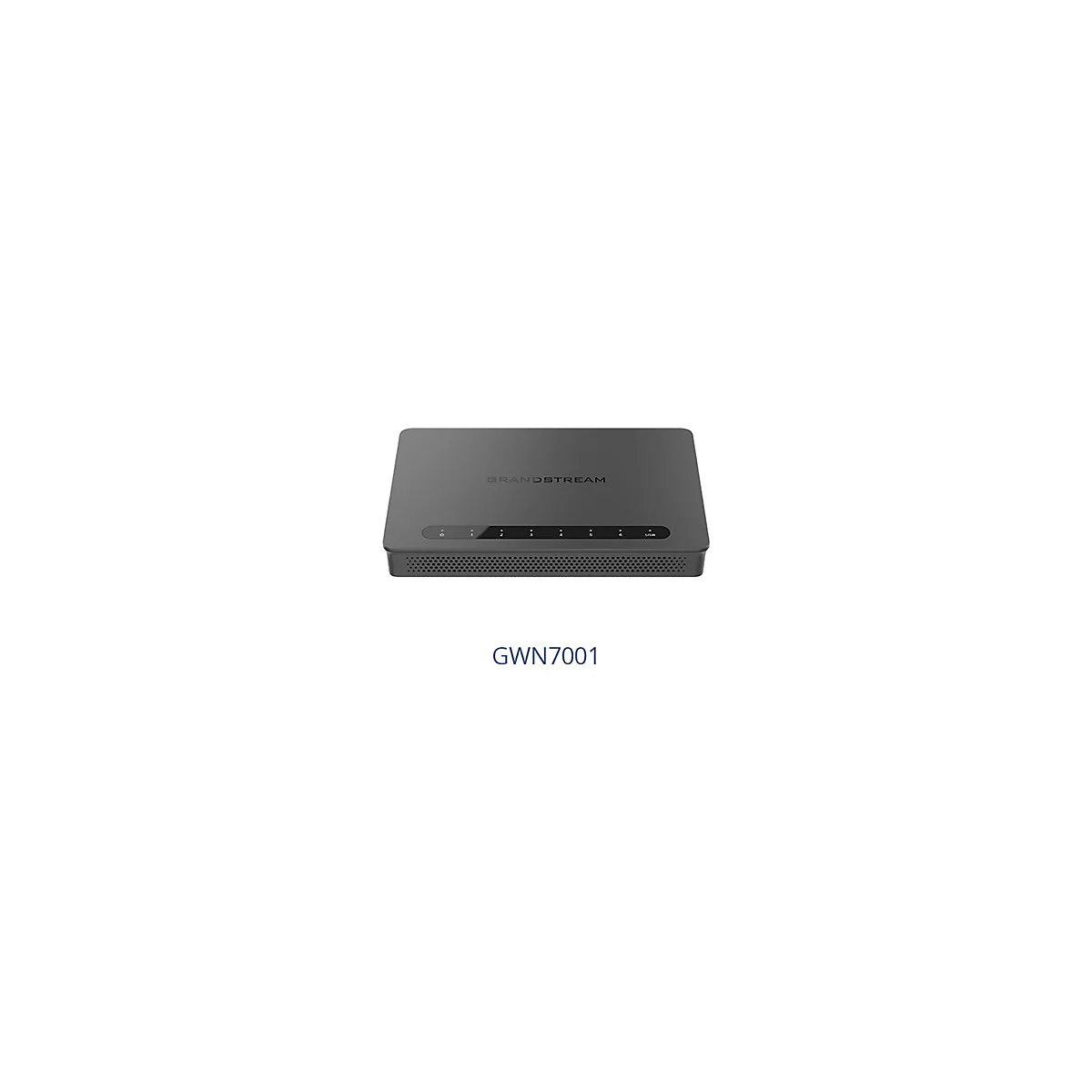 Grandstream GWN7000 Series GWN7001 - Router Switch mit 6 Ports - 1GbE - wandmontierbar