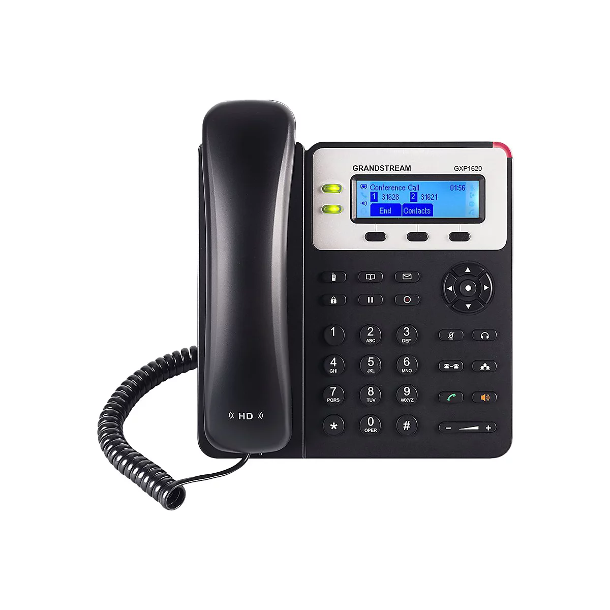 Grandstream GXP1625 - VoIP-Telefon - dreiweg Anruffunktion - SIP - 2 Leitungen