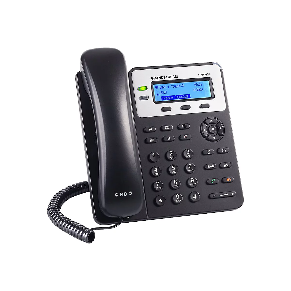 Grandstream GXP1625 - VoIP-Telefon - dreiweg Anruffunktion - SIP - 2 Leitungen