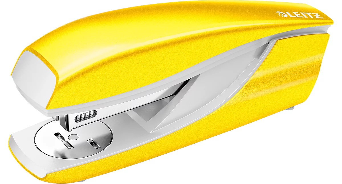 Grapadora LEITZ® Serie NeXXt 5502, metálica, amarilla