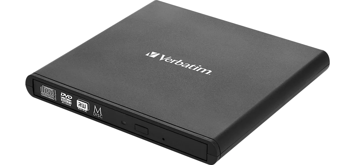 Graveur CD-/DVD Slimline Verbatim, externe, USB 2.0, équipement électrique  USB acheter à prix avantageux