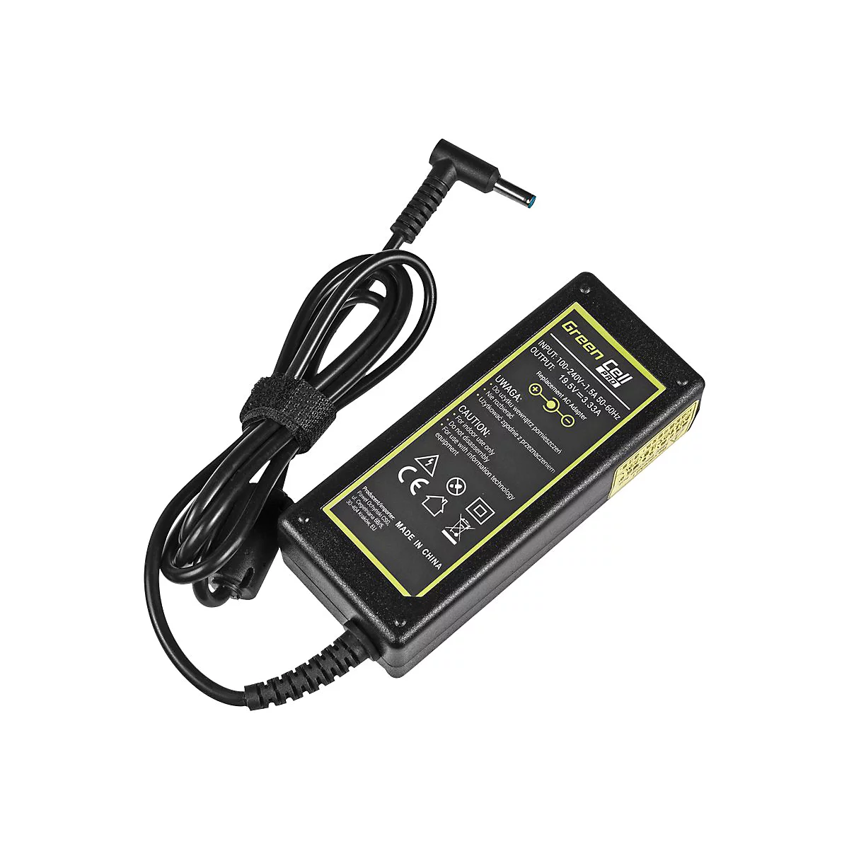 Green Cell PRO - Netzteil - AC - 65 Watt - Schwarz - für HP 250 G2, 250 G3, 250 G4, 250 G5; Laptop 15-r100, 15-r101, 15-r104, 15-r233, 15-r253