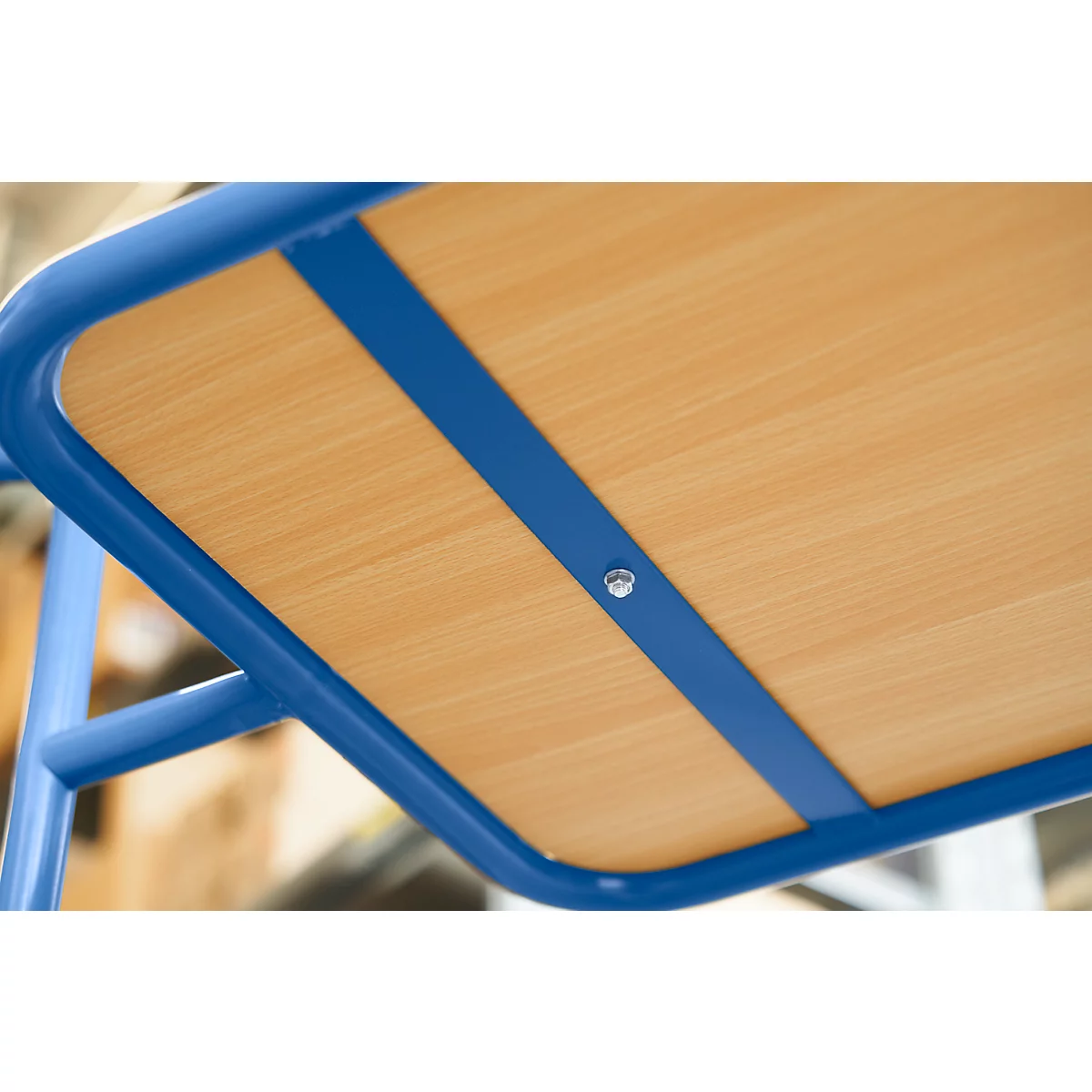 Griffroller mit 2 Holz-Ladeflächen
