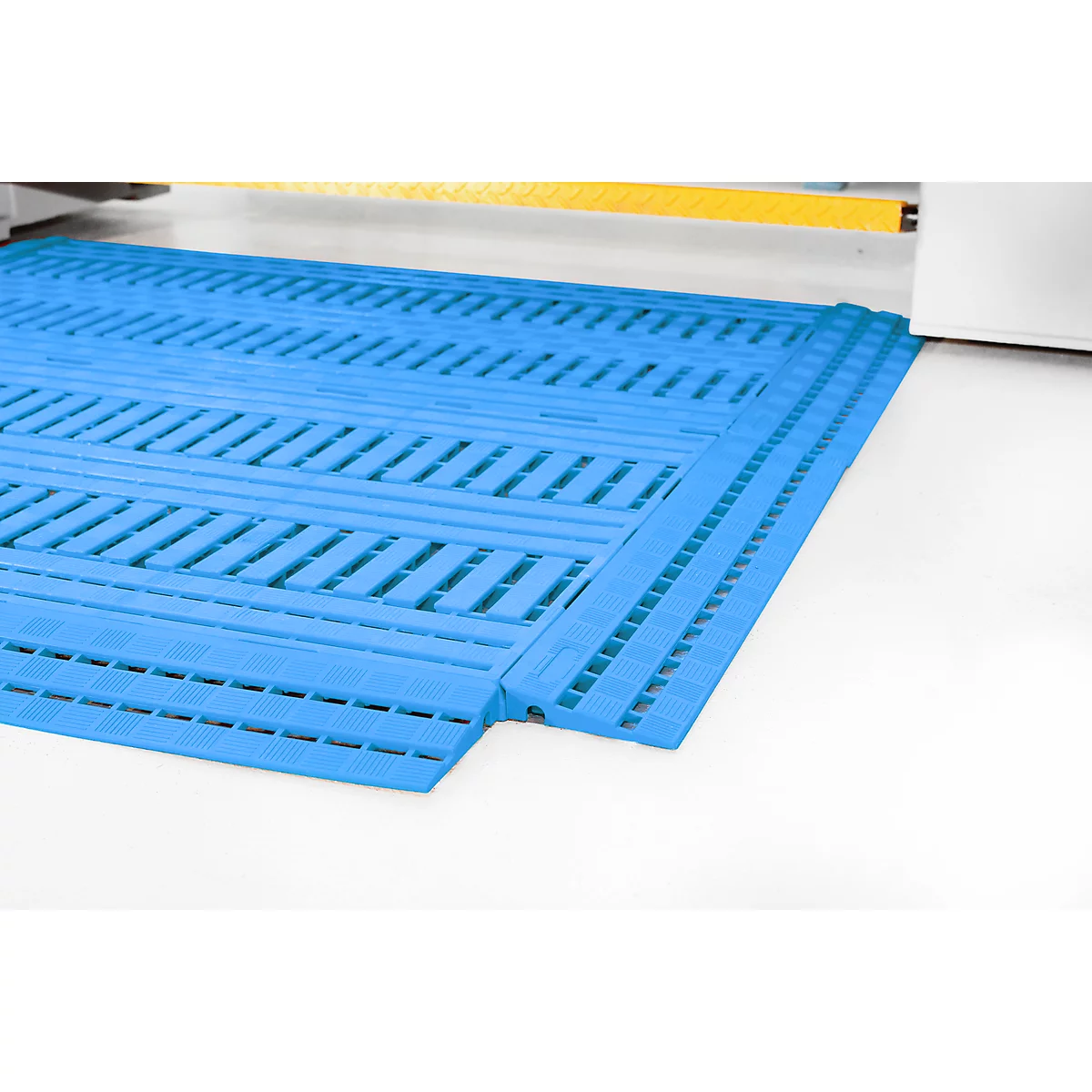 Grille de sol Work Deck, 600 x 1200 mm, bleu
