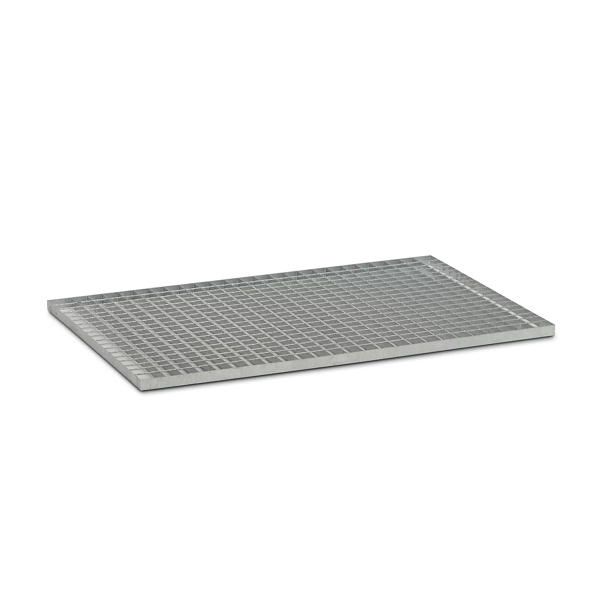 Grille en acier pour bac de rétention CEMO Euro-PE 250/2, galvanisé, L 1184 x P 780 x H 30 mm