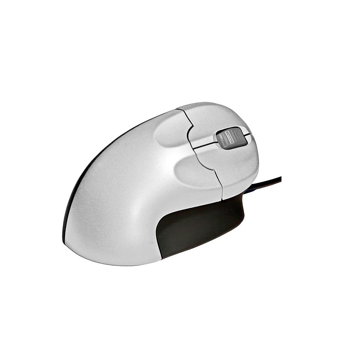 Grip Mouse, Vertikalmaus, kabelgebunden, 2 Tasten und Scrollrad
