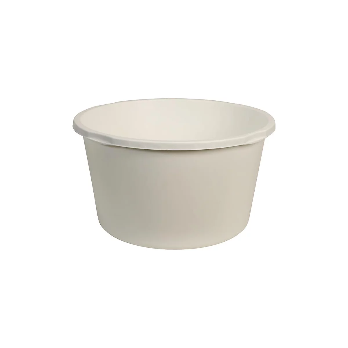 GRIPLINE Mörtelkübel 65L, Kunststoff, verstärkt, weiß, 4 Griffe, L-Skala