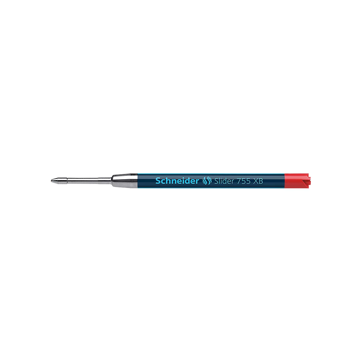 Großraummine XB SCHNEIDER Slider 755, Strichstärke XB, rot, 10 Stück
