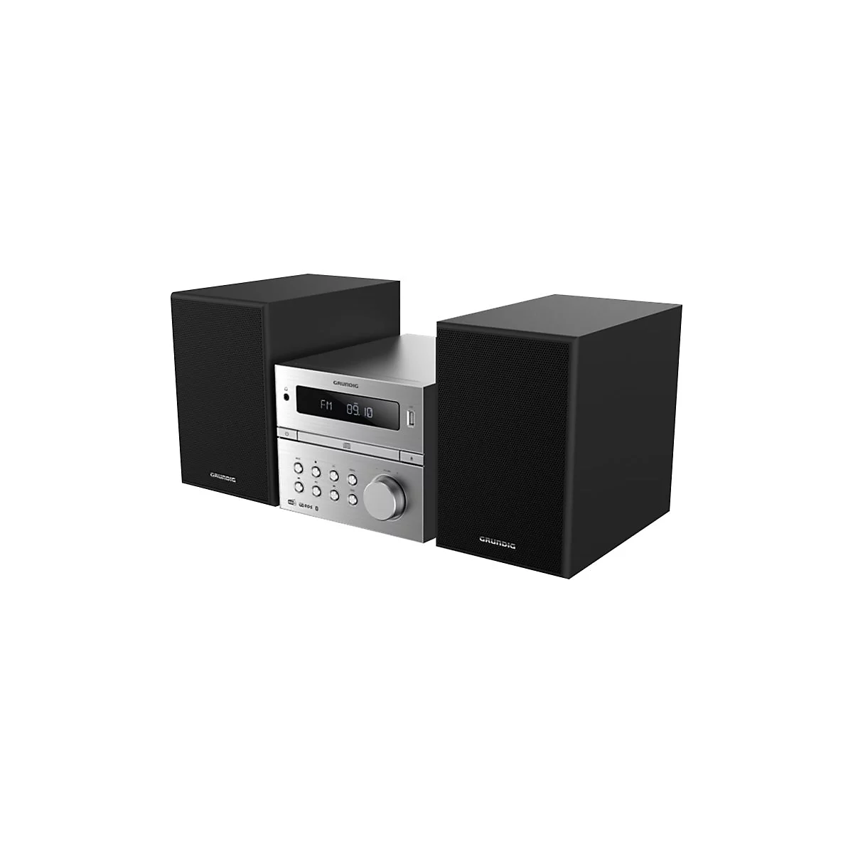 Grundig CMS 4200 - Microsystem - Schwarz, Silber